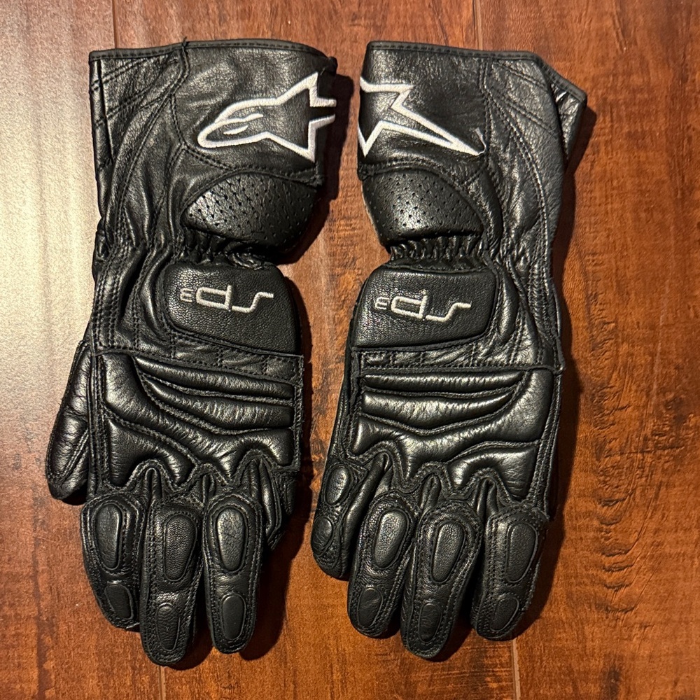 Alpinestars Stella Black Motorcycle Riding Gloves for women M